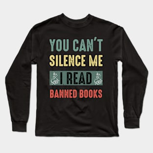 I read banned books T Shirt readers reading gift Long Sleeve T-Shirt